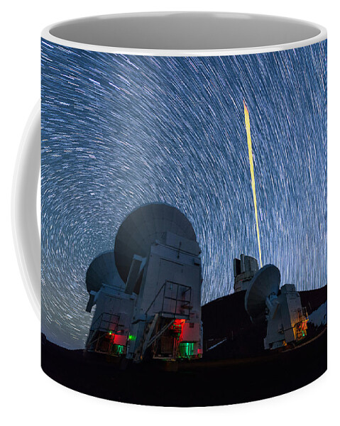 Big Island Coffee Mug featuring the photograph Star Wars Trails by Jason Chu