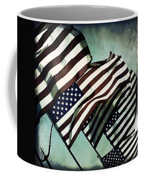 American Coffee Mug featuring the photograph Stars n Stripes by Trish Mistric