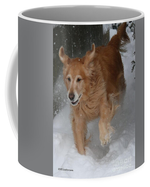 Dogs Coffee Mug featuring the photograph Start Gate by Veronica Batterson