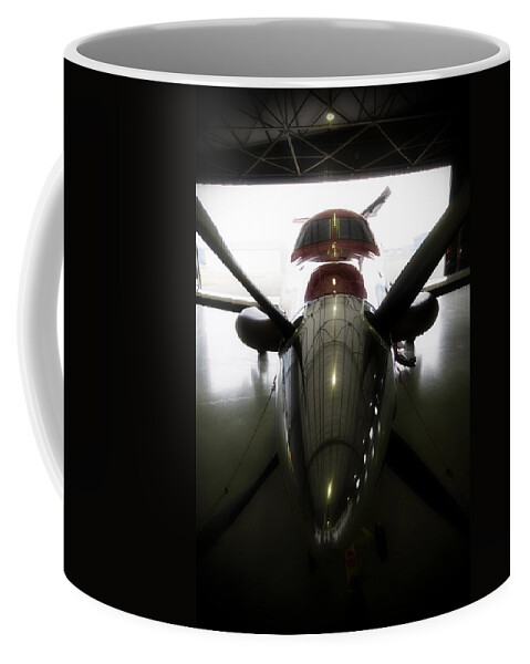 Pilatus Pc 12 Coffee Mug featuring the photograph Start of the Day by Paul Job