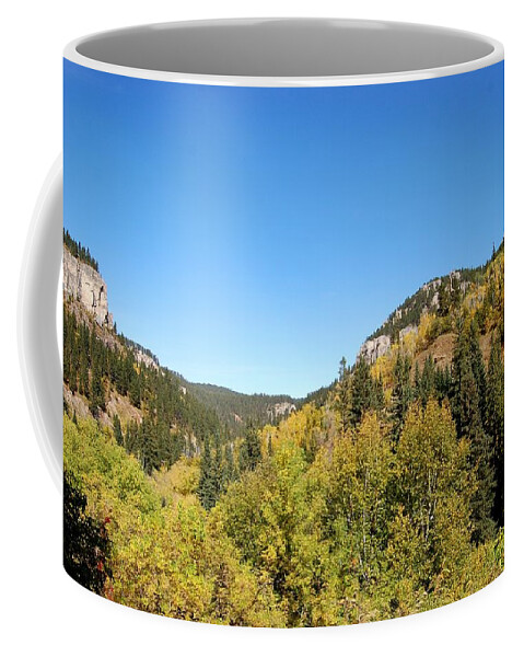 Foliage Coffee Mug featuring the photograph Starting to Turn by Greni Graph