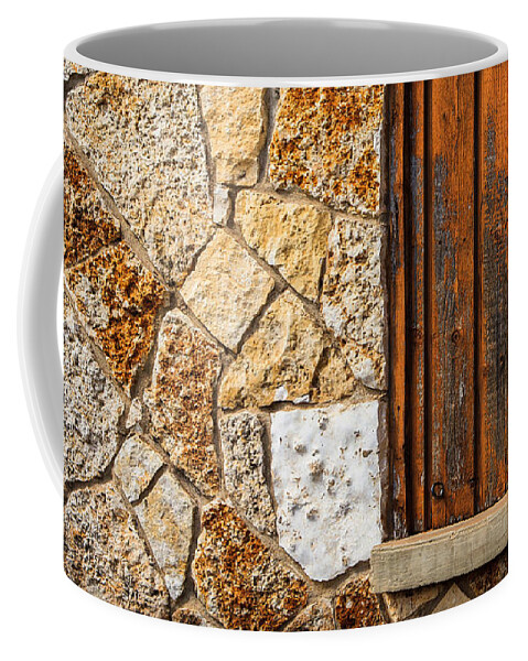 Boerne Coffee Mug featuring the photograph Sticks and Stone by Melinda Ledsome