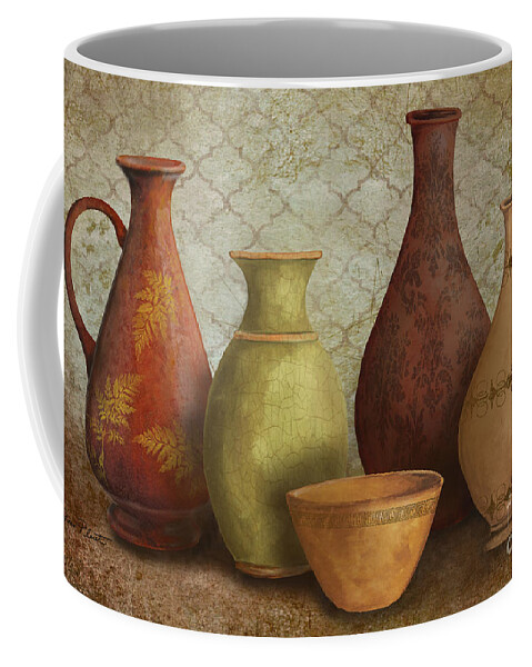 Original Painting Coffee Mug featuring the painting Still Life-B by Jean Plout