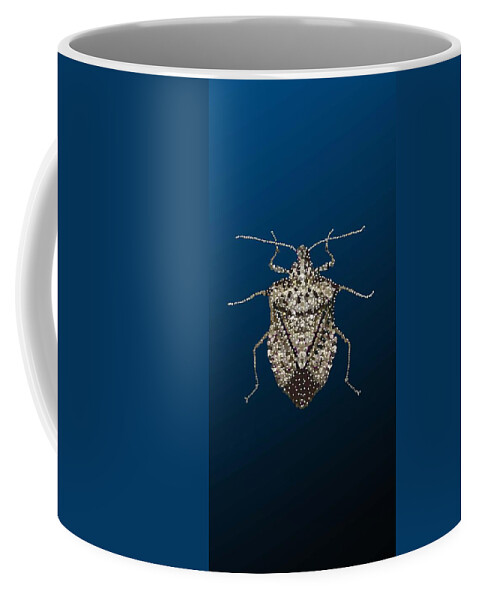 Stink Bug Coffee Mug featuring the digital art Stink Bug i Phone Case by R Allen Swezey