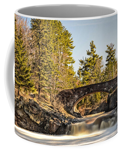 Stone Bridge Coffee Mug featuring the photograph Stone Bridge by Paul Freidlund