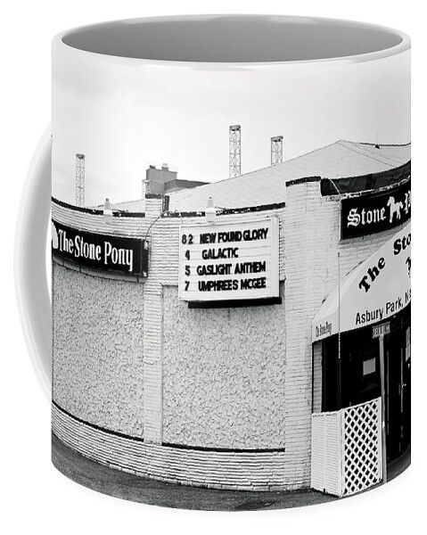 Stone Pony Coffee Mug featuring the photograph Stone Pony Asbury Park NJ by Terry DeLuco