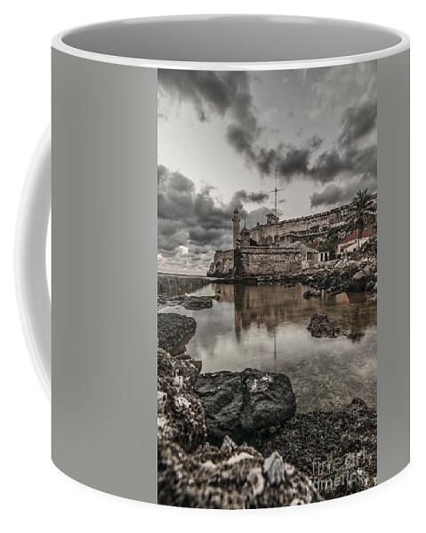 Morro Coffee Mug featuring the photograph Stoned Morro by Jose Rey