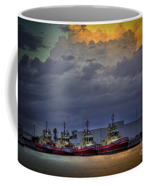 Storm Clouds Coffee Mug featuring the photograph Storm Brewing by Marvin Spates