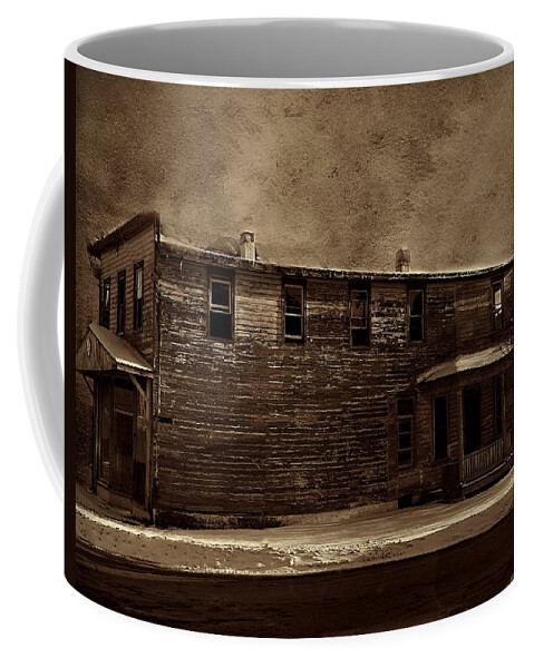 Snow Coffee Mug featuring the photograph Storm of 1888 by David Dehner