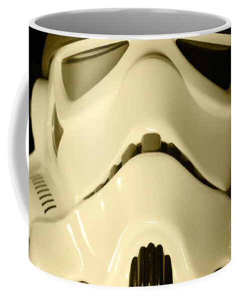 Stormtrooper Coffee Mug featuring the photograph Stormtrooper Helmet 104 by Micah May