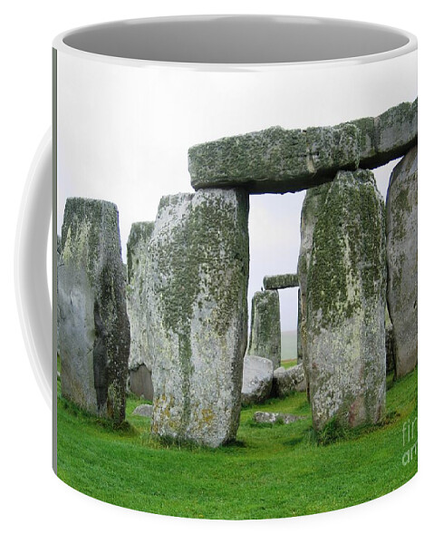 Stonehenge Coffee Mug featuring the photograph Straight Through by Denise Railey