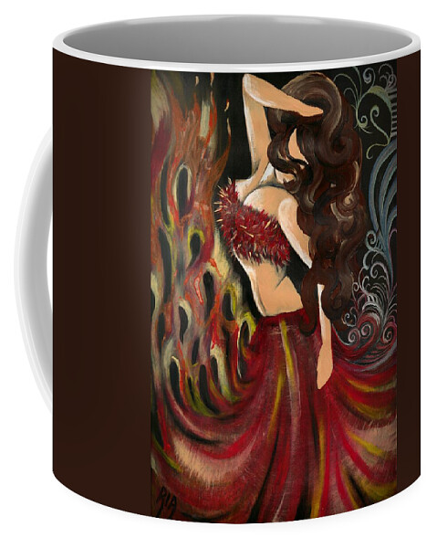 Sexy Coffee Mug featuring the photograph Strong Femininity by Artist RiA