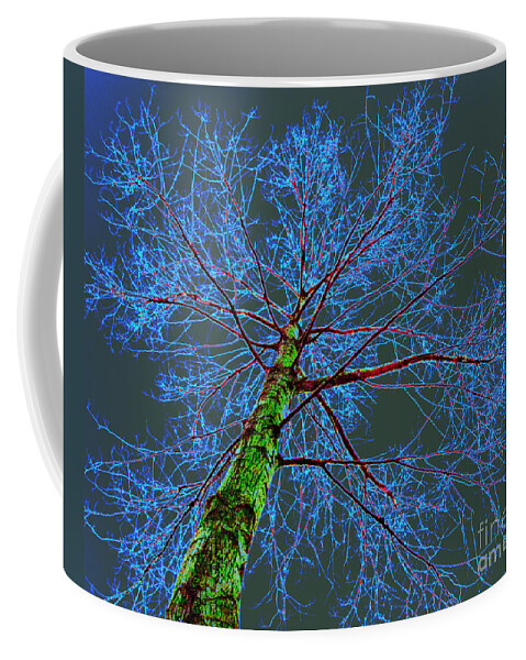Landscape Coffee Mug featuring the photograph Struck by Adriana Zoon
