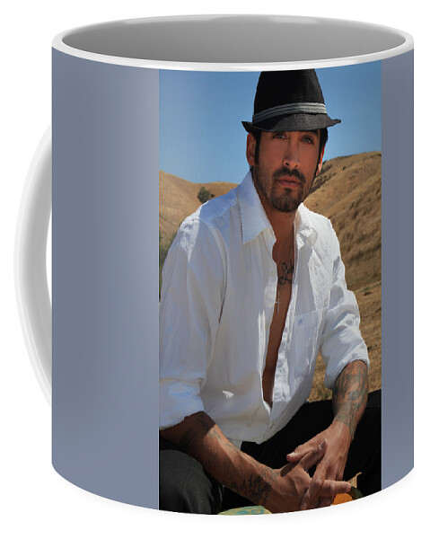 Man Coffee Mug featuring the photograph Suave by Laurie Search