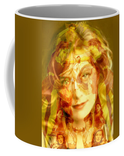Sum Of All Desires Coffee Mug featuring the digital art Sum Of All Desires by Seth Weaver