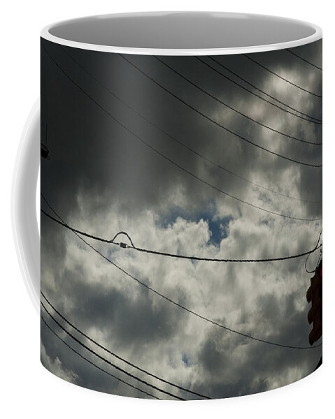 Clouds Coffee Mug featuring the photograph Summer 2014 Last Day by Steven Dunn