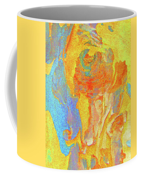 Bark Coffee Mug featuring the photograph Summer Eucalypt Abstract 3 by Margaret Saheed