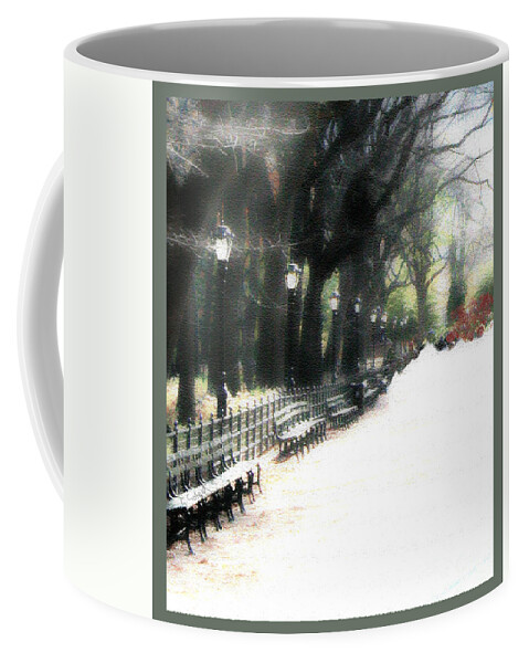 Trees Coffee Mug featuring the photograph Summer in the Winter by Gabrielle Schertz