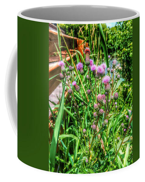 Summer Coffee Mug featuring the photograph Summer Wildflowers by Nick Heap