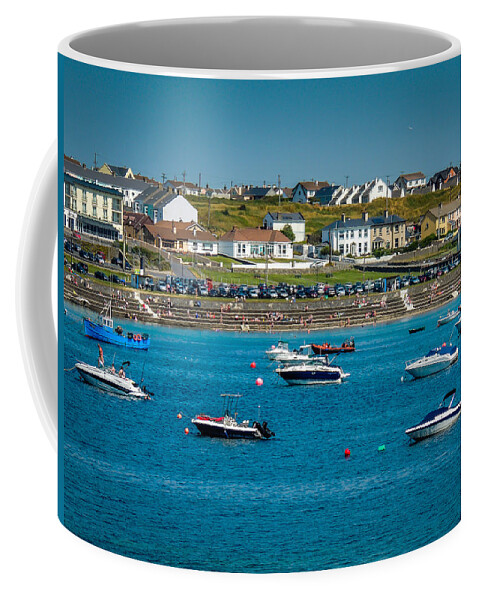 Ireland Coffee Mug featuring the photograph Sunny Summer Day on Kilkee Bay by James Truett