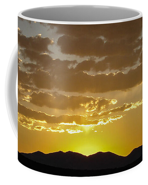 Sunrise Coffee Mug featuring the photograph Nevada Sunrise by Carl Moore