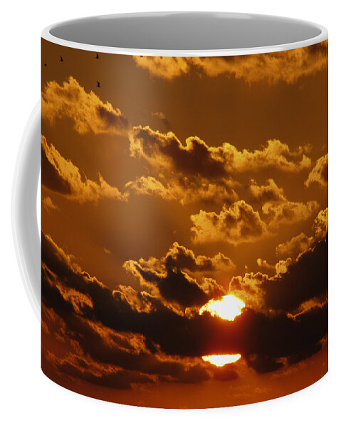 Sunset Coffee Mug featuring the photograph Sunset 5 by Bob Slitzan