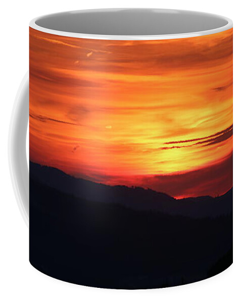 Sunset Coffee Mug featuring the photograph Sunset by Amanda Mohler