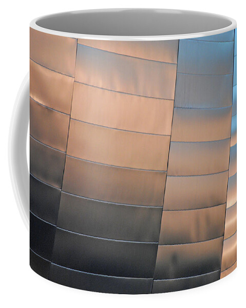 Kansas City Coffee Mug featuring the photograph Sunset at the Kauffman Center for the Performing Arts by Glory Ann Penington