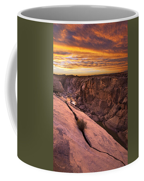 Vincent Grafhorst Coffee Mug featuring the photograph Sunset Augrabies Falls Park South Africa by Vincent Grafhorst