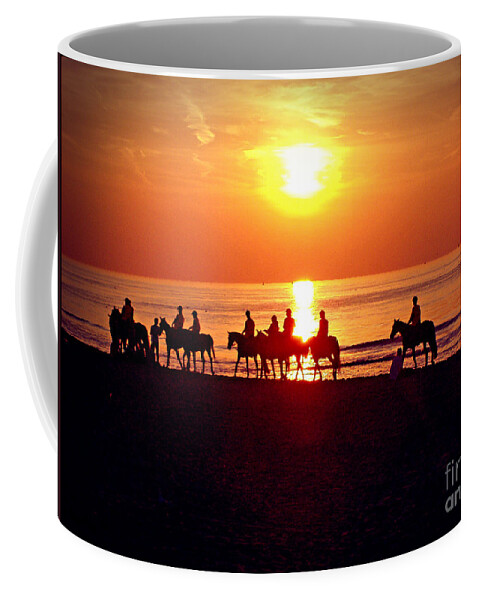 Holland Coffee Mug featuring the photograph Sunset Past Time by Nina Ficur Feenan
