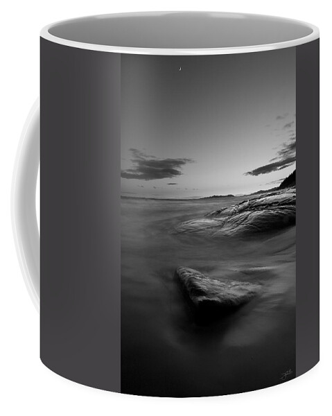 Lake Superior Coffee Mug featuring the photograph Superior Crescent  by Doug Gibbons