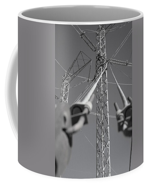 Desert Coffee Mug featuring the photograph Support by David S Reynolds