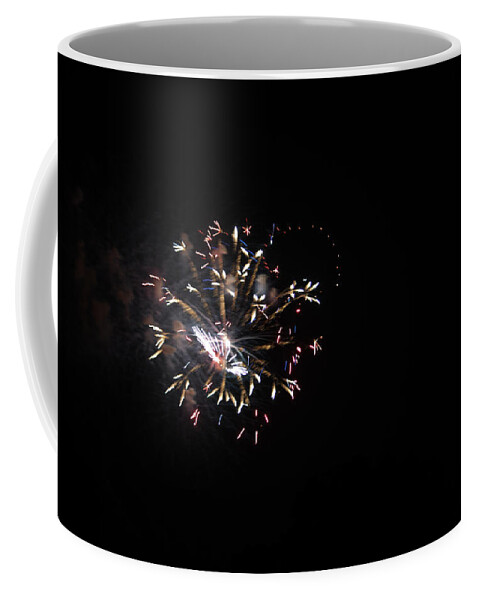 Fireworks Coffee Mug featuring the photograph Surprise by Edward Hawkins II