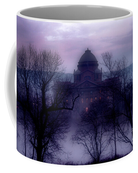 Luzerne County Coffee Mug featuring the photograph Susquehanna Commons... by Arthur Miller