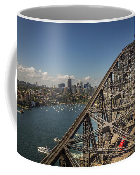Architecture Coffee Mug featuring the photograph Sydney Harbour Bridge by Jola Martysz