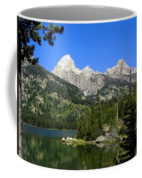 Taggart Lake Coffee Mug featuring the photograph Taggart Lake by Stacy Abbott