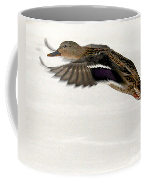 Taking Off Coffee Mug featuring the photograph Taking Off by John Telfer