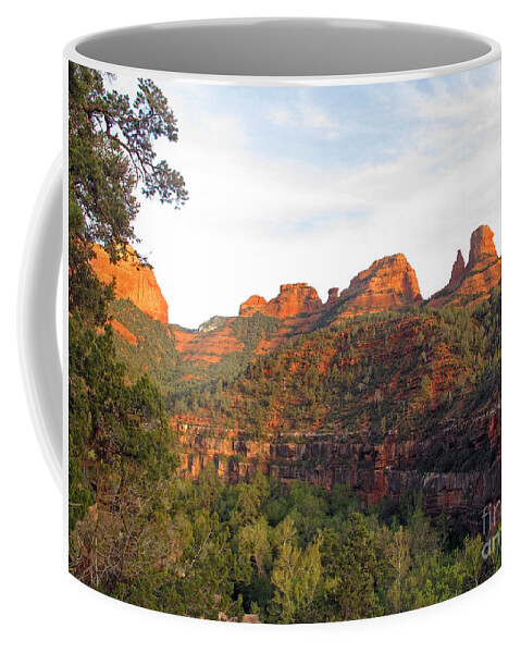 Red Rock Coffee Mug featuring the photograph Taste of Sedona by Kelly Holm