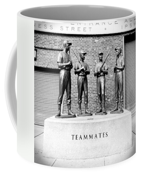 Boston Coffee Mug featuring the photograph Teammates by Greg Fortier