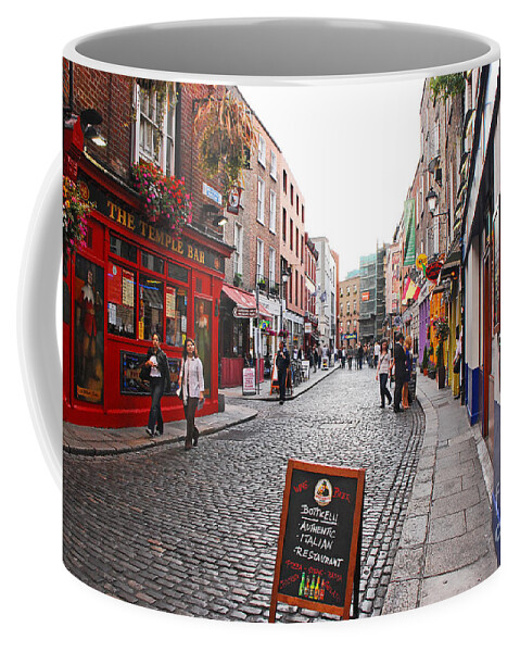 Ireland Coffee Mug featuring the photograph Temple Bar by Mary Carol Story