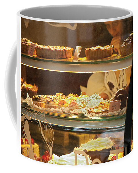 Cakes Photographs Coffee Mug featuring the photograph Temptation by David Davies