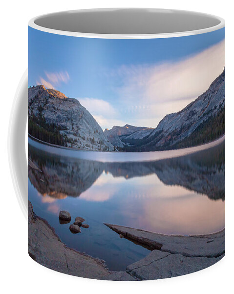 Landscape Coffee Mug featuring the photograph Tenaya Reflection by Jonathan Nguyen