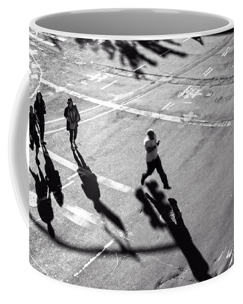 Manhattan Coffee Mug featuring the photograph Tenth Avenue by Frank Winters