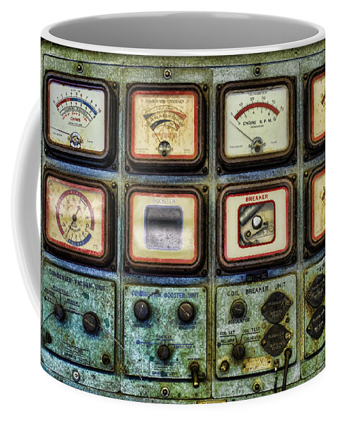 Motor Tester Coffee Mug featuring the photograph Testing by Heather Applegate