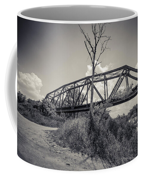 Bridge Coffee Mug featuring the photograph Texas Bridge by David Morefield