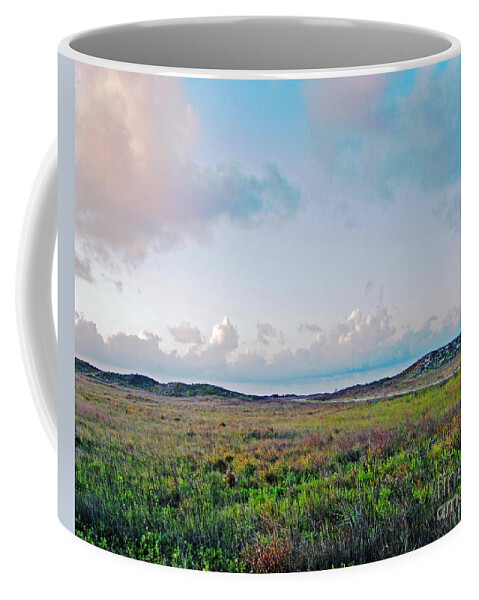 Prairie Coffee Mug featuring the photograph Texas Hills by Lizi Beard-Ward