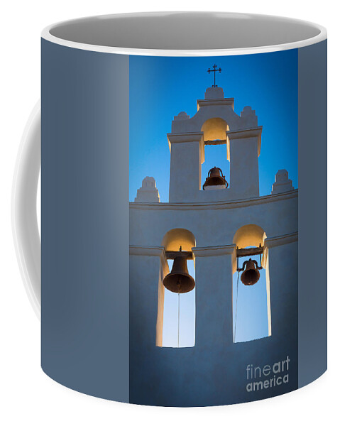 America Coffee Mug featuring the photograph Texas Mission by Inge Johnsson