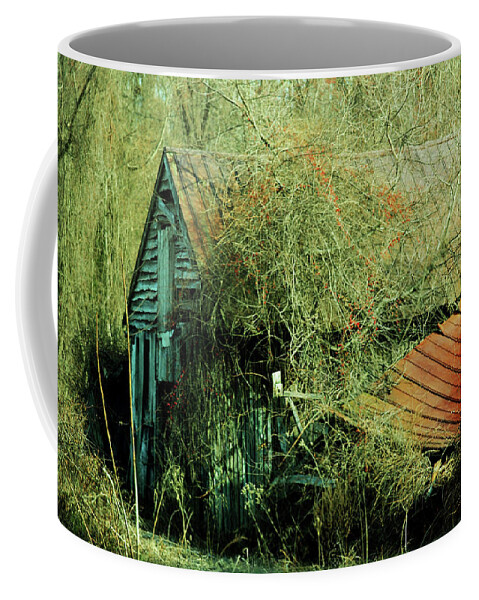 Old Coffee Mug featuring the photograph That Old Barn by Rebecca Sherman