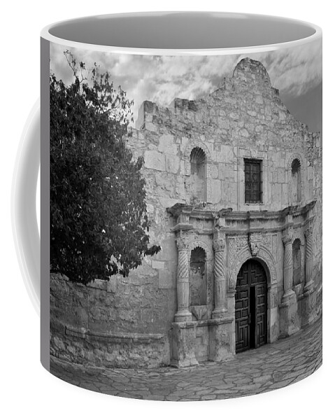 Alamo Coffee Mug featuring the photograph The Alamo by David and Carol Kelly
