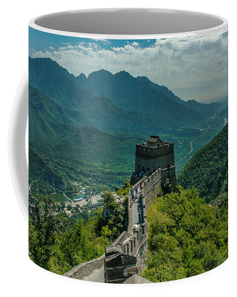 Wall Coffee Mug featuring the photograph The Ancient Wall by Andrew Matwijec